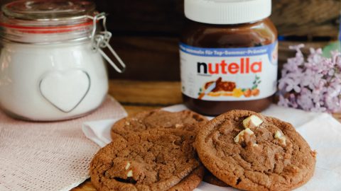 Nutella-Cookies – Geschenkidee Blog Food für Muttertag ninastrada –