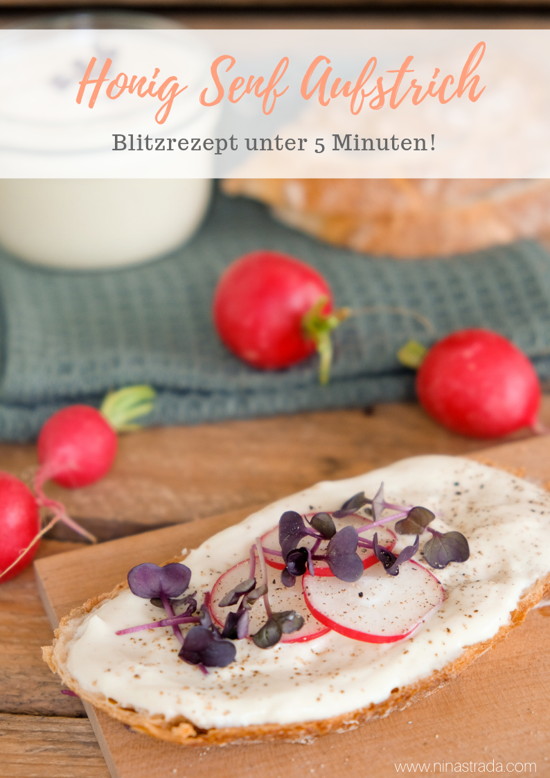 Senf Honig Aufstrich