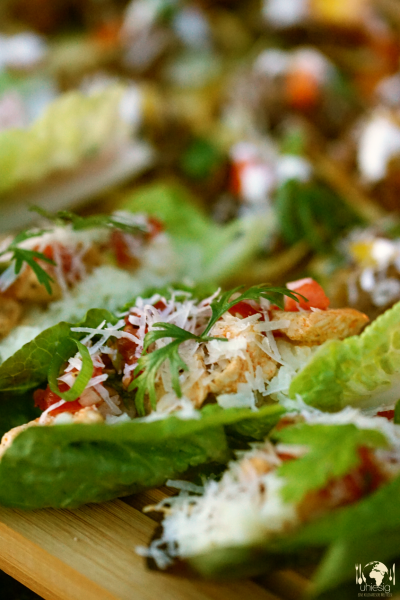 Mexican Fingerfood Rezept für Salat Burritos