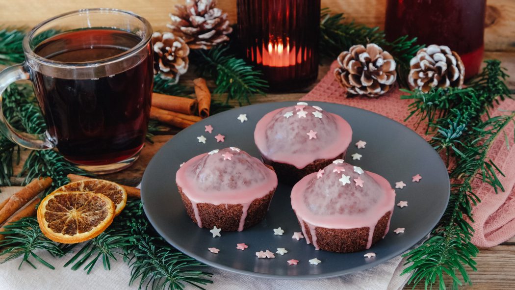 Schokoladige Glühwein Muffins – Food Blog ninastrada