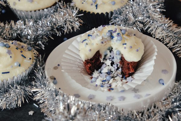 Rezept Pinata Cupcakes mit Silvester Überraschung