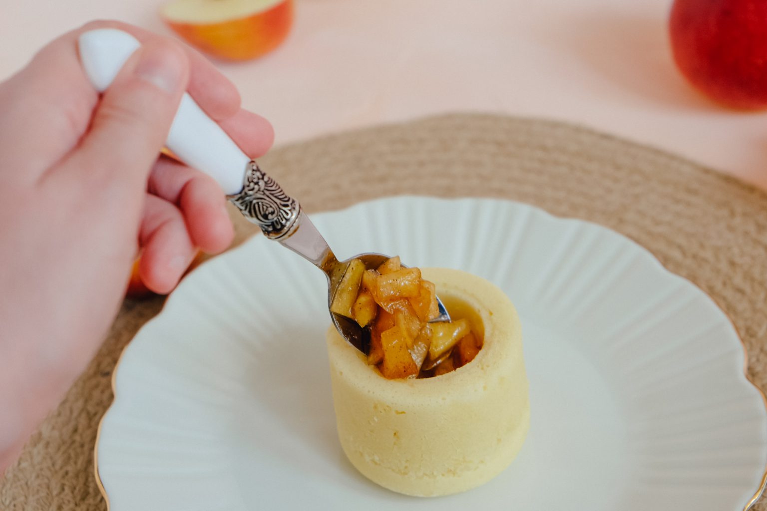 Saftige Apfel-Karamell-Cake-Cups – Food Blog ninastrada
