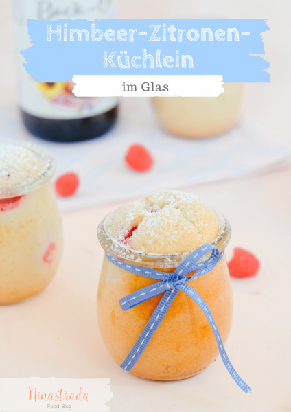 Himbeer-Zitronen-Kuchenim Glas für Muttertag