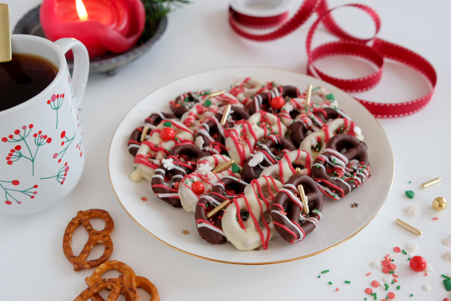 Salzbrezeln mit Schokolade – Geschenkidee für Weihnachten – Food Blog ...