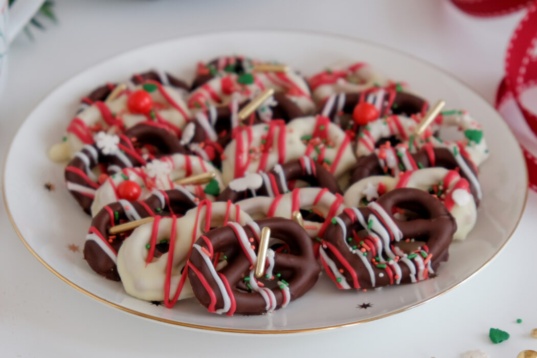 Salzbrezeln mit Schokolade – Geschenkidee für Weihnachten – Food Blog ...