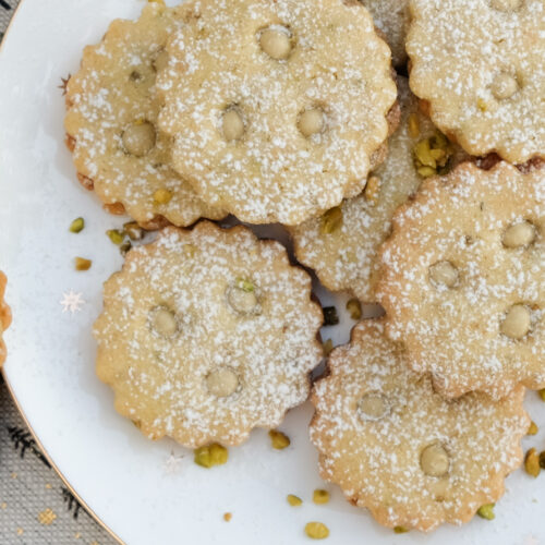 Pistazien Plätzchen, Pistazien Kekse